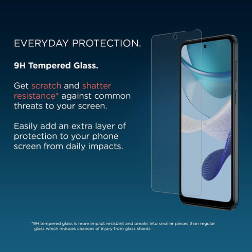 Motorola Moto G 5G (2023) Screen Protector - 9H Tempered Glass, Anti Scratch, Anti Smudge, Anti Fingerprints
