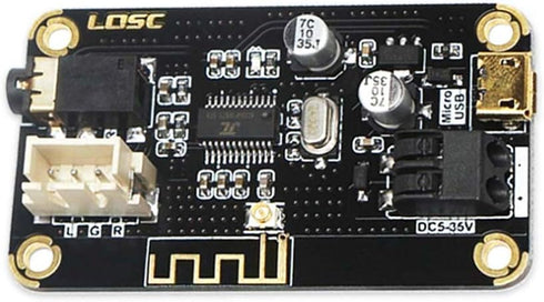 1Pcs 12V/24V Car Bluetooth 4.2 Audio Receiver Board Sound Stereo Module Wire