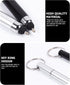 Mikikit Mini Stylus Pen, 24 Pcs Keychain Stylus Pen, Ballpoint Pen, Tablet Stylus, Touchscreen Stylus Pen with Keyring