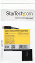 StarTech.com USB-C to VGA Adapter - 1080p Video Converter for MacBook Pro - Black - Type-C to VGA Dongle (CDP2VGA)