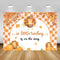 AIBIIN 7x5ft Thanksgiving Baby Shower Backdrop A Little Turkey is On The Way