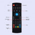 MX3 Air Mouse Voice Remote Control, 2.4G Mini Wireless Keyboard Air Mouse for Android Smart TV Box, Projector, PS3/4