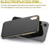 LOHASIC Leather Case for iPhone XR - Luxury Slim Flexible Soft Full Body Grip Bumper Shockproof Protective Cover