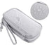 Waterproof Portable Electronic Organizer Bag for Travel, Multifunctional Cord Storage Case in Blue