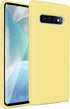 Liquid Silicone Case for Samsung Galaxy S10 Plus, Gel Rubber Shockproof Cover for 6.4 inch Galaxy S10 Plus