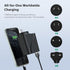 RoyPow AC to DC Converter, 110V/120V to 12V, 36W USB C Charger with 3-Ports Wall Charger for iPhone, iPad