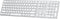 OMOTON Bluetooth Keyboard for Mac, Wireless with Numeric Keypad, Multi-Device, Rechargeable, Silver