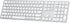 OMOTON Bluetooth Keyboard for Mac, Wireless with Numeric Keypad, Multi-Device, Rechargeable, Silver