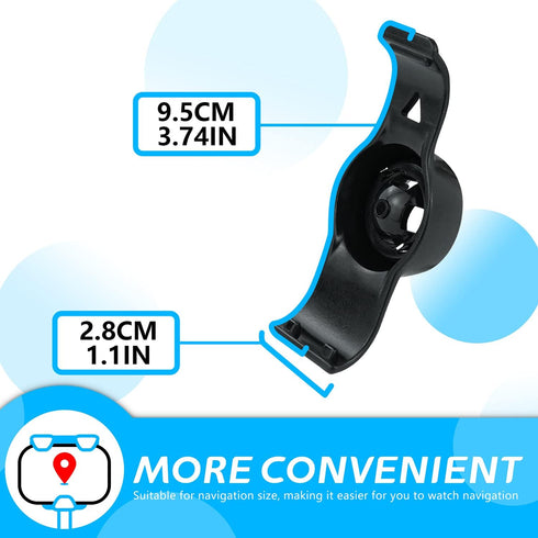 BOROLA Replacement Holder Bracket Cradle Mount Compatible for Garmin Nuvi 50 50LM GPS for 25xx series