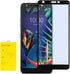 Full Glue Tempered Glass Screen Protector - Black, Compatible for LG Journey LTE L322DL, Neon Plus, Prime 2, Arena 2,