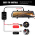 Sylvil 12V-24V 5V 10.5ft Dash Cam Hardwire Kit, Mini USB Hard Wire Kit for Dashcam, to Car Dash Camera Charger Power