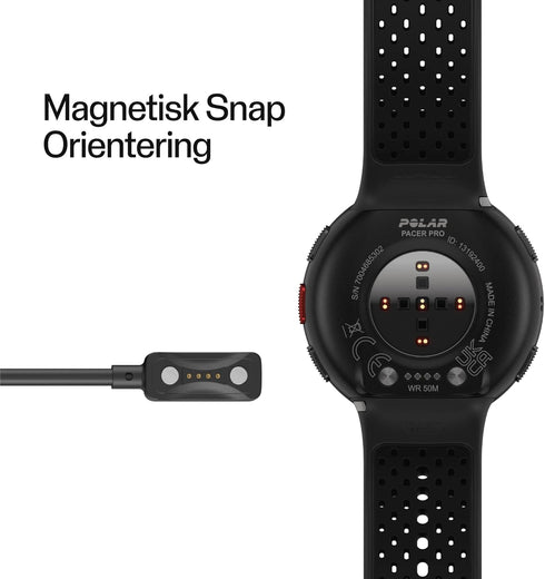 POLAR Charge 2.0 USB Charging Cable - Black