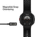 POLAR Charge 2.0 USB Charging Cable - Black