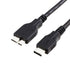 QCEs External Hard Drive Cable to USB C - 3.3FT for WD My Passport, Compatible with iPhone, MacBook, PC