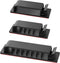 Cable Management Clips, 20Pcs Wire Organizers for TV PC Ethernet Cable Holder for Home Office (Black)