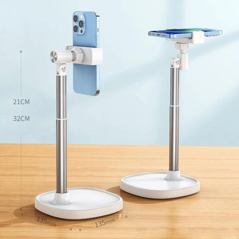 Hosann Century Hosannn Century Adjustable Cell Phone Stand Rotating Lifting Mobile Phone Holder for Desk & Video