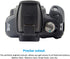 Camera Case for Canon EOS Rebel T6 T7 T5, Anti-Scratch Soft Silicone Protective Cover for Canon EOS 1500D Rebel T7 /
