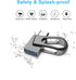 Sanfeya 128GB 2-in-1 3.0 USB C Flash Drive, USB Thumb Drive, Dual USB Memory Stick Pen Drive for Type-C Android