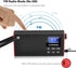 Avantree SP850 Rechargeable Portable FM Radio with Bluetooth Speaker and SD Card MP3 Player 3-in-1, Auto Scan Save, LED Display, Small Handheld Pocket Battery Operated Wireless Radio (No AM)