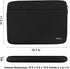 Hsmienk 15.6 inch, 15.6" Laptop Case Sleeve Shockproof Protective Notebook Case with Accessory Pocket, Briefcase