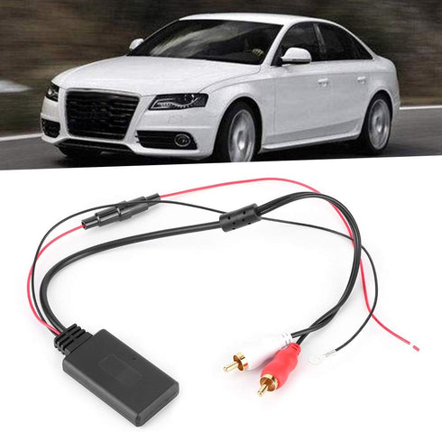 Bluetooth AUX Receiver Module, Universal Car Adapter 2 AUX-in Adapter for Car Audio Bluetooth Module