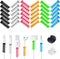 VIWIEU 36 PCS Cable Protectors for iPhone iPad Charger End Cord Savers with