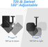 notiela Speaker Ceiling Mount for Roku Speaker - Adjustable Tilt and Swivel Mounting Brackets with Hardware Kit, 1 Pack