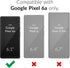 Crave Dual Guard Shockproof Protection Case for Google Pixel 6a, Dual Layer Case in Shaded Spruce Forest Green