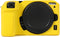 Rieibi Z30 Soft Silicone Protective Case for Nikon Z30 Digital Camera, Lightweight Grip Body Skin - Yellow