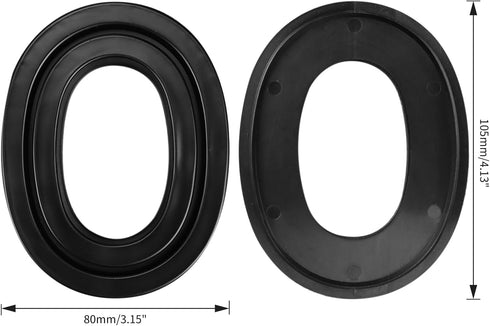 Ear Pads Compatible with 3M Peltor X1A-X5A Headsets, Cooling Gel Earpads Cushions for PROHEAR 037/033, ZOHAN EM042/033,