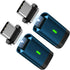 USB C Magnetic Adapter, 2 Pack, 24Pins Magnetic USB C Adapter, PD 100W Fast Charge, 4K 60Hz Video Output