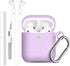 Lerobo AirPods Case 1st/2nd Generation Cover, Soft Silicone Full Protective Case with Cleaner Kit and Magnetic