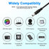 HYGAMOCC 24V 1A 24V 1A 2.5/2.1mm 5.5mm 24V 24W Power Supply Adapter AC to DC with X Plug for LED Strip