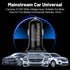 66W Multi Port Car Charger Adapter with Voltage Monitor, 4 USB QC3.0 Super Fast Charge Cigarette Lighter Charger
