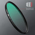 Beschoi 62mm MRC UV Protection Filter, 30 Layer Multi-Resistant Nano Coatings, HD Optical Glass