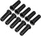 uxcell 10pcs 10-6mm PVC Strain Relief Cord Boot Protector, 39mm for Power Tool, Black