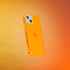 SteepLab Neon Highlighter Case for iPhone 13 - Grippy Jelly Case with Protective Air Pockets (Intense Bright Orange)