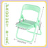 7 Pack Mini Folding Chair Cell Phone Stand Desktop Foldable Candy Color Mobile Phone Holder Folding Chair Cradle for Desk Phone, Random Colors