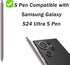 2 Pack Light Gray Galaxy S24 Ultra S Pen Replacement for Samsung Galaxy S24 Ultra 5G Stylus Pen