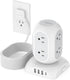 Surge Protector Power Strip Tower, TESSAN 10 Ft Extension Cord with 8 AC Outlets & 4 USB Ports