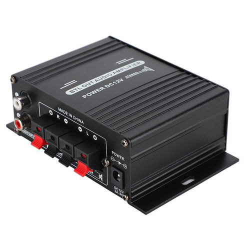 AK170 Mini Power Amplifier 20W+20W 47K Resolution 12V Power Amplifier with Low