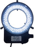 USB LED Ring Light Illuminator, 144 64 LED Adjustable Lamp for Monocular Binocular Trinocular Stereo Microscope