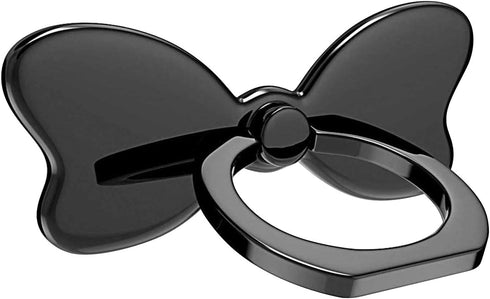 pzoz Metal Cell Phone Finger Ring Stability Holder Back Stand Collapsible Hand Grip