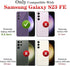 Yiakeng Military Grade Protective Case for Samsung Galaxy S23 FE, with HD Screen Protector, Black