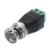 BNC Male Balun Connector, 28 Pcs Coaxial Cat5 to BNC Male Connector and BNC to 2 Screw Camera Terminal Adapter