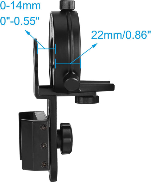 Smartphone Scope Adapter, Phone Mount for Spotting Scopes, Binoculars, Monoculars, Telescopes