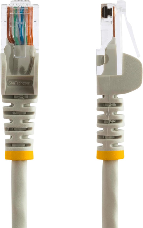 STARTECH.COM 7 FT CAT5E UTP PATCH CABLE, GRAY, SNAGLESS
