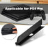 Socobeta Hard Drive Cover for PS4 - Black Plastic HDD Slot Cover Door Flap for PS4 Pro Console