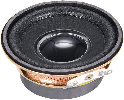 uxcell 3W 4 Ohm DIY Speaker 50mm Round Shape Replacement Loudspeaker, 2pcs