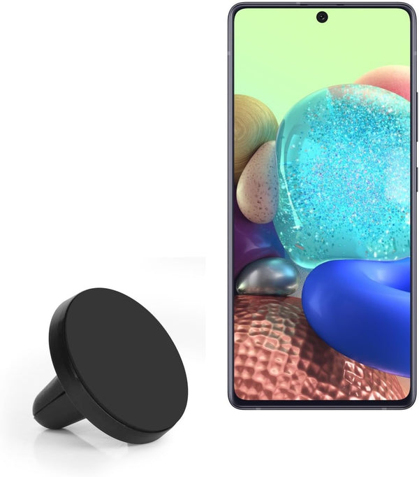 BoxWave Car Mount Compatible with Samsung Galaxy A71 5G - Minimus MagnetoMount, Magnetic Holder